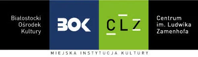 Logotyp Białostockiego Ośrodka Kultury i Centrum im. Ludwika Zamenhofa